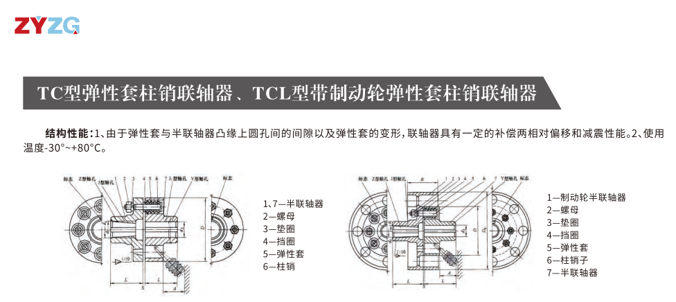 TCL型带制动轮弹性套柱销香蕉视频软件